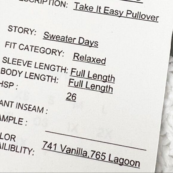 Pure Knit Pullover in Vanilla - Picture 7 of 9